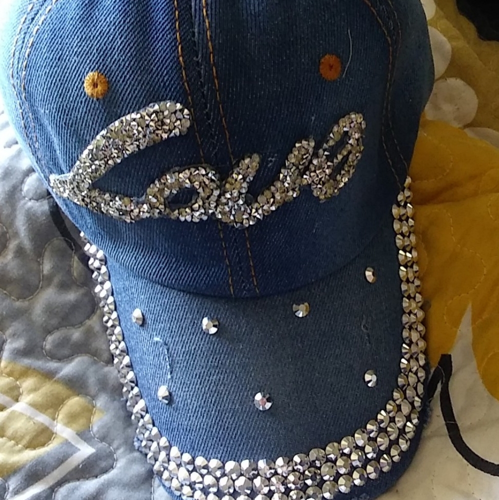 Diamond studded Love hat